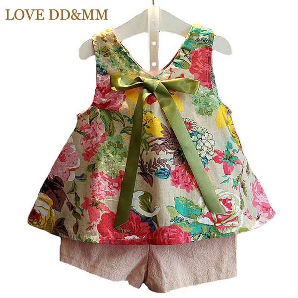 love dd&mm girls clothing sets fashion kids bow flower v-neck vest + pants suit cotton girls clothes 210715, White
love dd&mm girls clothing sets fashion kids bow flower v-neck vest + pants suit cotton girls clothes 210715, White