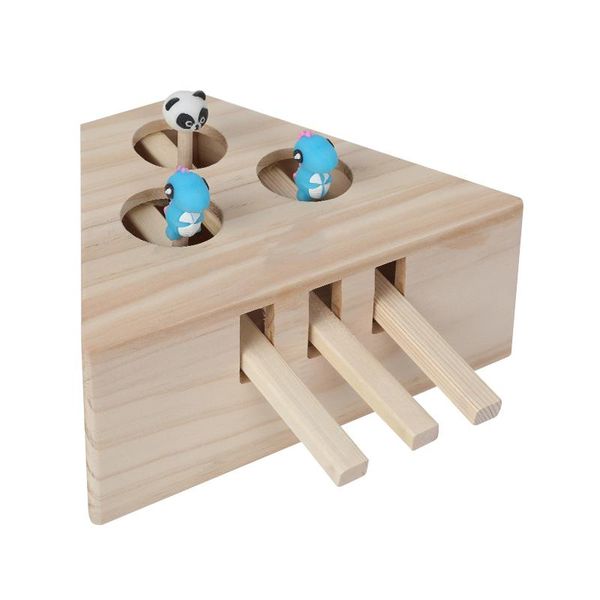cat toys hunt toy chase mouse solid wooden interactive maze pet hit hamster with 3/5-holed hole catch bite funny
cat toys hunt toy chase mouse solid wooden interactive maze pet hit hamster with 3/5-holed hole catch bite funny