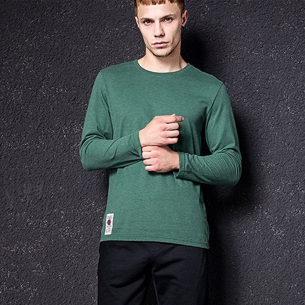 2021 new men's multi-color washing knitted male autumn winter t-shirt cotton long sleeve ic0f, White;black
2021 new men's multi-color washing knitted male autumn winter t-shirt cotton long sleeve ic0f, White;black