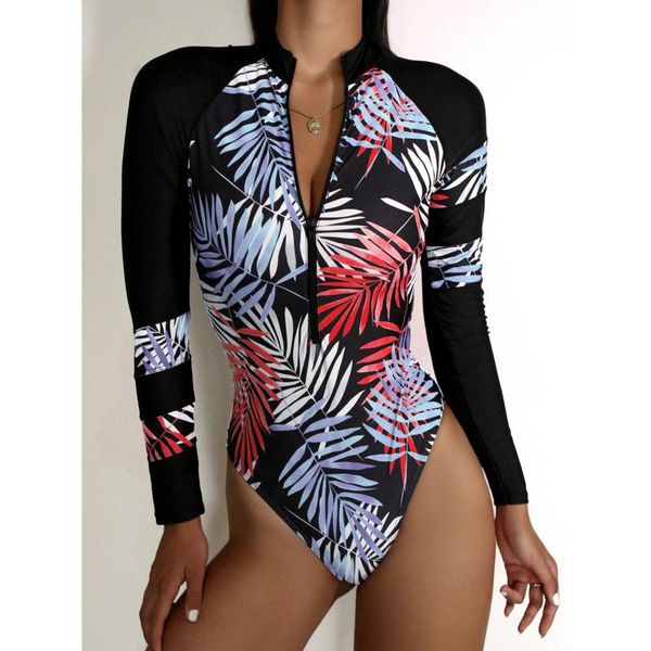 new print one-piece swimsuit zipper long sleeve swimwear sports women's swimming bathing suit beach bather surfing swim suits
new print one-piece swimsuit zipper long sleeve swimwear sports women's swimming bathing suit beach bather surfing swim suits