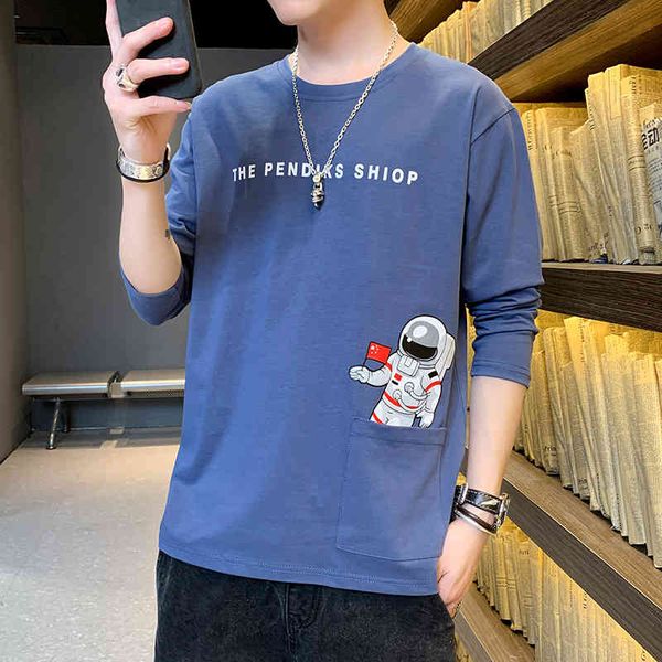 men's casual shirts t-shirt long sleeve spring and autumn astronaut letter t-shirts chinese black-style khaki t69 t9wh, White;black
men's casual shirts t-shirt long sleeve spring and autumn astronaut letter t-shirts chinese black-style khaki t69 t9wh, White;black