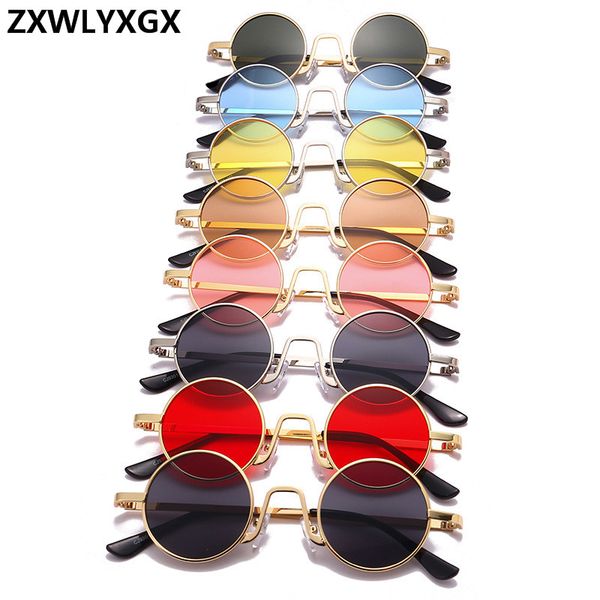 round metal frame sunglasses men women brand designer vintage steampunk sun glasses male goggle oculos de sol uv400 protection
round metal frame sunglasses men women brand designer vintage steampunk sun glasses male goggle oculos de sol uv400 protection