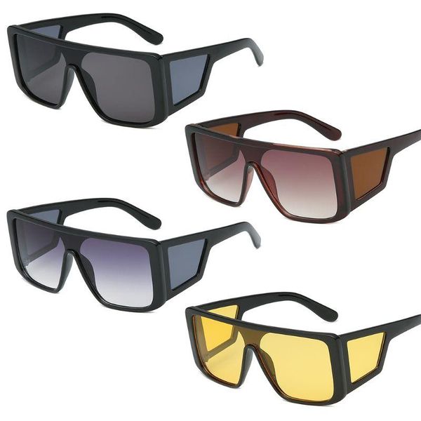 fashion sunglasses frames a69f square unique flat night vision personality party women men uv400 brand designer decoration, Black
fashion sunglasses frames a69f square unique flat night vision personality party women men uv400 brand designer decoration, Black