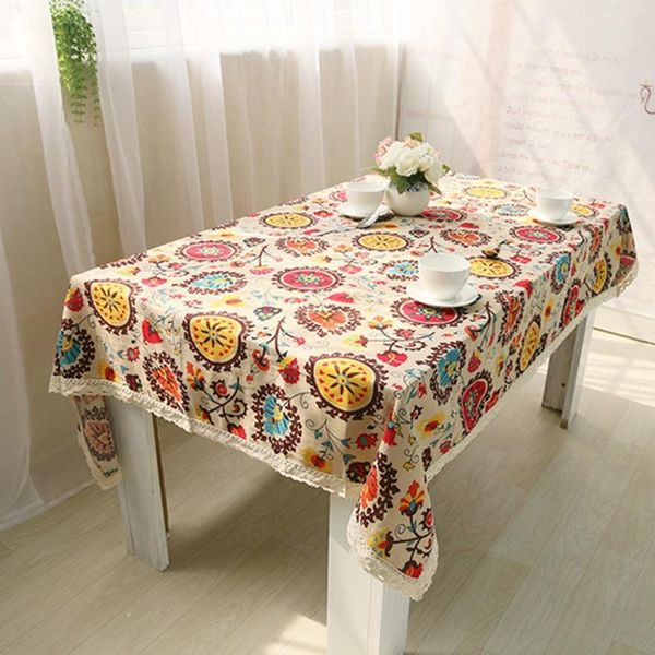 table cloth ethnic bohemian style tablecloth vintage colorful floral pattern jacquard lace edge cotton linen cover for kitchen tableto
table cloth ethnic bohemian style tablecloth vintage colorful floral pattern jacquard lace edge cotton linen cover for kitchen tableto