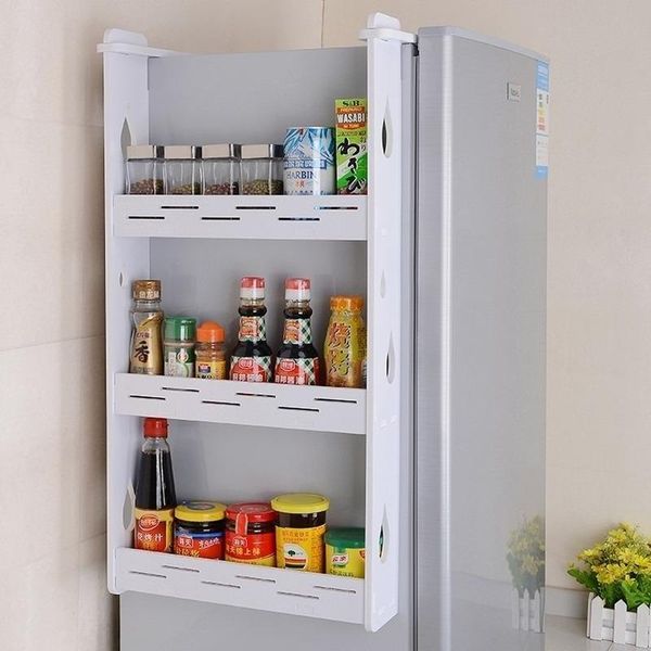 kitchen storage & organization simple multifunction racks side hanging multi layer organizer shelf refrigerator cuisine items df50j
kitchen storage & organization simple multifunction racks side hanging multi layer organizer shelf refrigerator cuisine items df50j