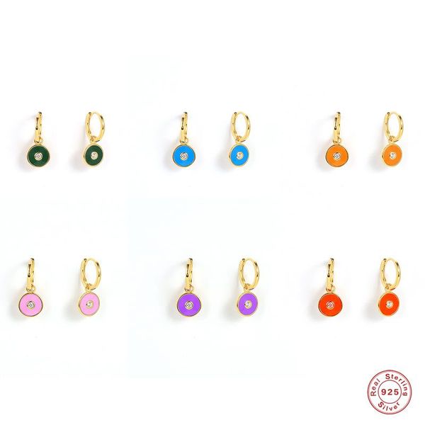 hoop & huggie boako 925 sterling silver colorful enamel zircon charm earrings for women dripping oil round pendant fine jewelry, Golden;silver
hoop & huggie boako 925 sterling silver colorful enamel zircon charm earrings for women dripping oil round pendant fine jewelry, Golden;silver