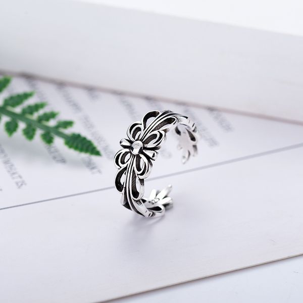 hearts/chrome classic crosin ch thai silver croquet men's and women's hip hop antique cross cold wind index finger ring
hearts/chrome classic crosin ch thai silver croquet men's and women's hip hop antique cross cold wind index finger ring