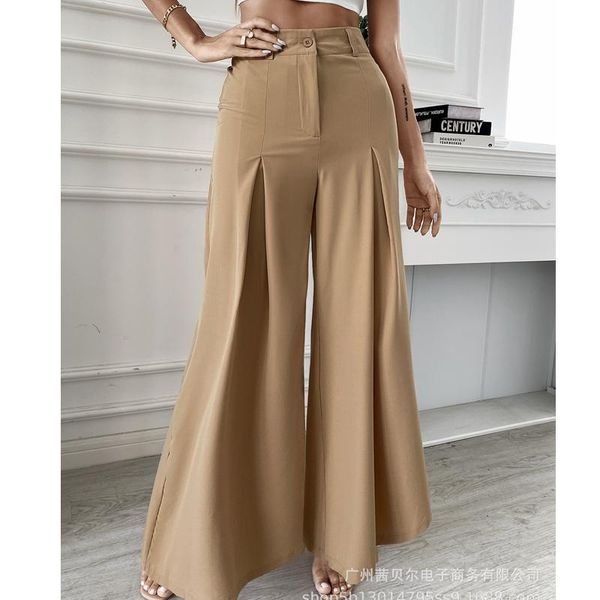 women's pants & capris mandylandy khaki wide-leg pants-without belt women solid color high waist loose trousers streetwear fashion, Black;white
women's pants & capris mandylandy khaki wide-leg pants-without belt women solid color high waist loose trousers streetwear fashion, Black;white