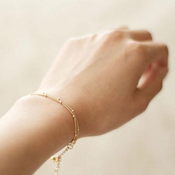 link, chain ms double bead bracelet with the european and american wind spring simple hand act role ofing is tasted, Black
link, chain ms double bead bracelet with the european and american wind spring simple hand act role ofing is tasted, Black