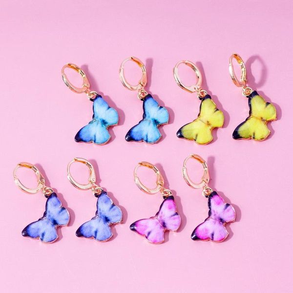 2021 latest trend color butterfly painting oil alloy earrings small fresh sweet colorful earrings women wholesale, Golden;silver
2021 latest trend color butterfly painting oil alloy earrings small fresh sweet colorful earrings women wholesale, Golden;silver