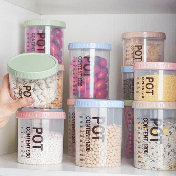 storage bottles & jars sealed kitchen plastic food box grain multi-grain tank snack dry goods jar organization
storage bottles & jars sealed kitchen plastic food box grain multi-grain tank snack dry goods jar organization