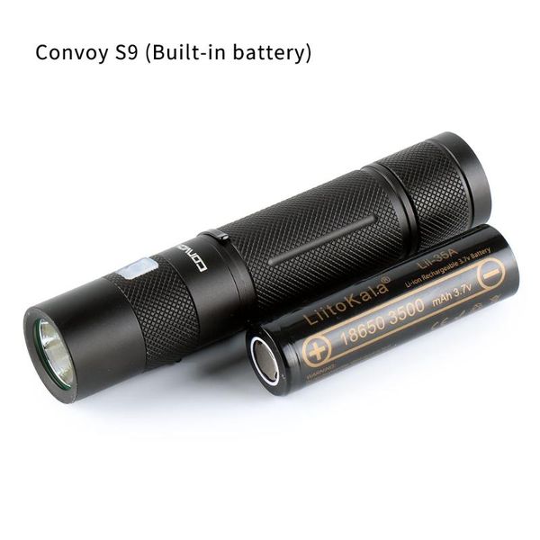 flashlights torches convoy s9 ,cree xml2 inside,with micro usb charging port,18650 ,torch,built-in 18650 battery
flashlights torches convoy s9 ,cree xml2 inside,with micro usb charging port,18650 ,torch,built-in 18650 battery