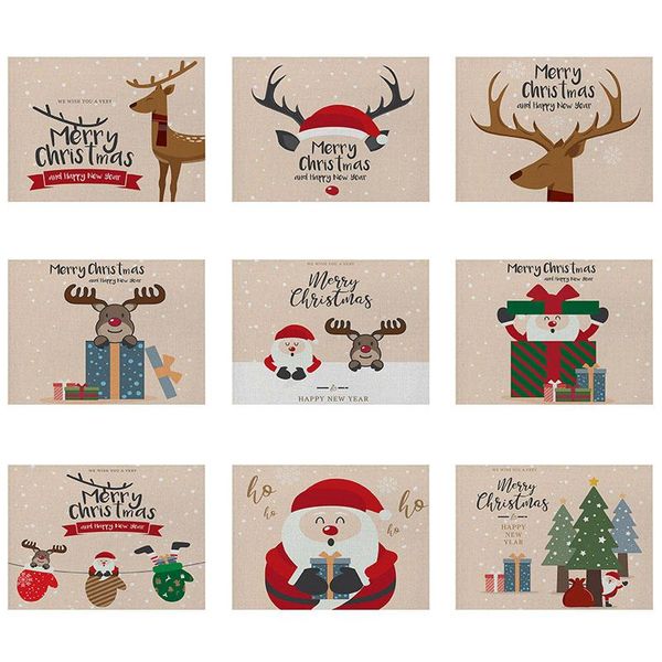 mats & pads christmas decorative kitchen placemat cartoon deer santa pattern table mat 42*32 linen western waterproof drink
mats & pads christmas decorative kitchen placemat cartoon deer santa pattern table mat 42*32 linen western waterproof drink