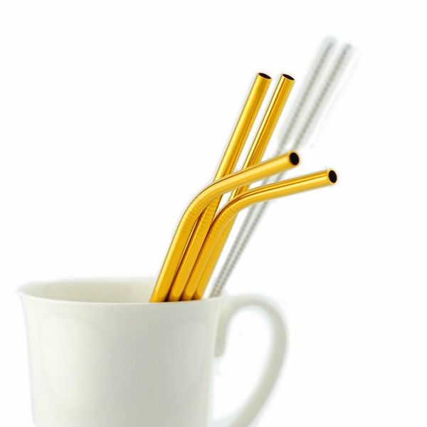 drinking straws metal reusable set 304 stainless steel 1/2/4/6 sets straight bent straw cleaning brush for party drop
drinking straws metal reusable set 304 stainless steel 1/2/4/6 sets straight bent straw cleaning brush for party drop