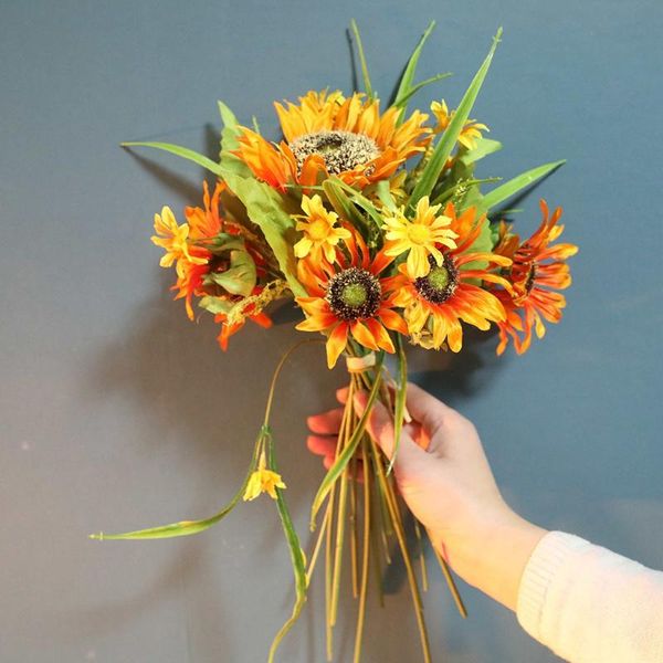 artificial silk flower bouquet home floral decor 1 bunch beauty fake sunflower wedding deco flowers party deco flower arranging
artificial silk flower bouquet home floral decor 1 bunch beauty fake sunflower wedding deco flowers party deco flower arranging