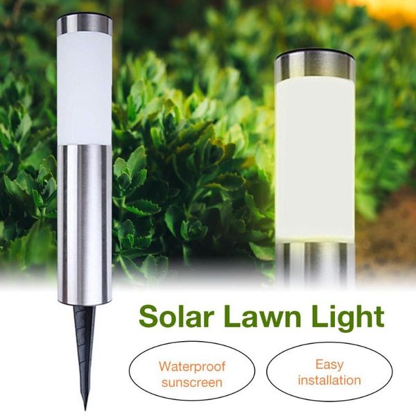 super bright 3led solar lawn light stainless steel outdoor waterproof garden spot light courtyard pathway decoration column lamp
super bright 3led solar lawn light stainless steel outdoor waterproof garden spot light courtyard pathway decoration column lamp