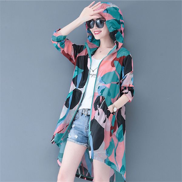 summer hooded sun protection clothing female fashion plus size loose camouflage windbreaker sunscreen coat for women long jacket bnve, Black;brown
summer hooded sun protection clothing female fashion plus size loose camouflage windbreaker sunscreen coat for women long jacket bnve, Black;brown