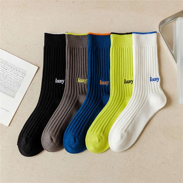 same socks men's in autumn thick wool high tide white long tube, Black 
same socks men's in autumn thick wool high tide white long tube, Black