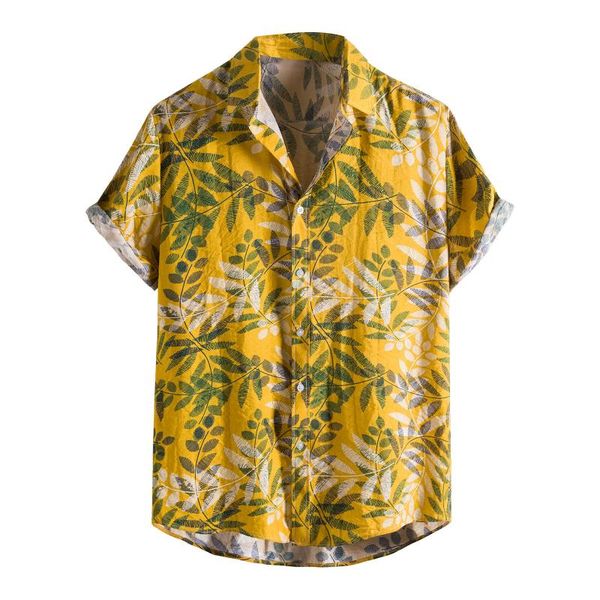 men's casual shirts fast deliver men vacation spring summer slim printed short sleeve beach blouse camisa todos los dÃas, White;black
men's casual shirts fast deliver men vacation spring summer slim printed short sleeve beach blouse camisa todos los dÃas, White;black