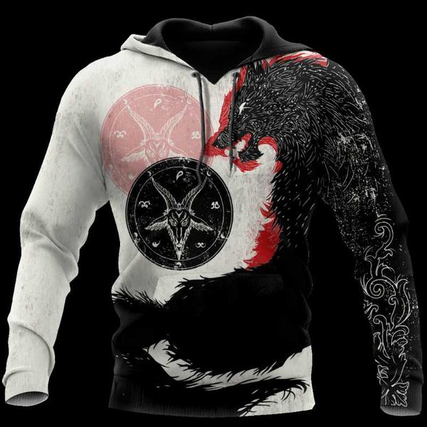 men's hoodies & sweatshirts 3d print satanic wolf fashion hoodie harajuku style sweatshirt women's hoodie/sweatshirt/zipper/jacket, Black
men's hoodies & sweatshirts 3d print satanic wolf fashion hoodie harajuku style sweatshirt women's hoodie/sweatshirt/zipper/jacket, Black