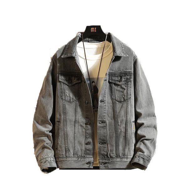 spring jacket men 2021 denim jacket mens bomber jackets men man vintage jean streetwear 5xl, Black;brown
spring jacket men 2021 denim jacket mens bomber jackets men man vintage jean streetwear 5xl, Black;brown