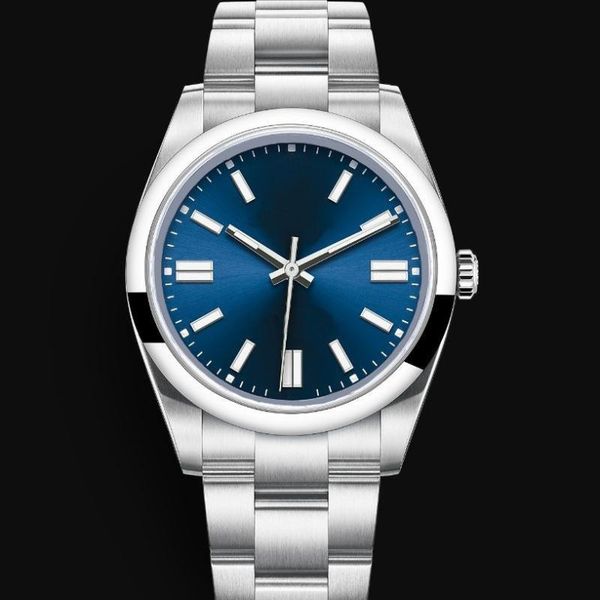 wristwatches luxury waterproof men's automatic mechanical watch 124300 stainless steel eta2813 movement 1:1 version 41mm black blue, Slivery;brown
wristwatches luxury waterproof men's automatic mechanical watch 124300 stainless steel eta2813 movement 1:1 version 41mm black blue, Slivery;brown
