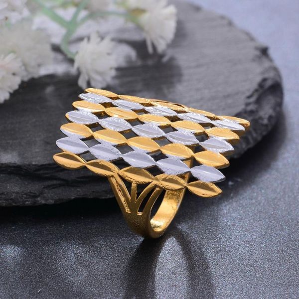 wedding rings ethiopia dubai gold color for women man two-color 2021 trend ring jewelry party, Slivery;golden
wedding rings ethiopia dubai gold color for women man two-color 2021 trend ring jewelry party, Slivery;golden