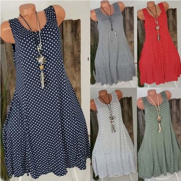 casual dresses 2021 fashion women summer dress polka dot boho beach vintage sleeveless sleeve party sundress vestidos plus size, Black;gray
casual dresses 2021 fashion women summer dress polka dot boho beach vintage sleeveless sleeve party sundress vestidos plus size, Black;gray