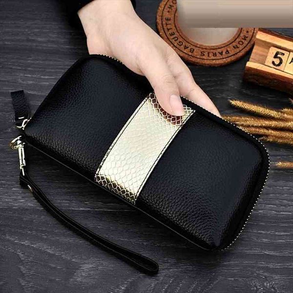 ladies genuine leather clutch purses panelled long women wallet zipper wrist bag female coin purse mobile phone bolsa, Red;black
ladies genuine leather clutch purses panelled long women wallet zipper wrist bag female coin purse mobile phone bolsa, Red;black
