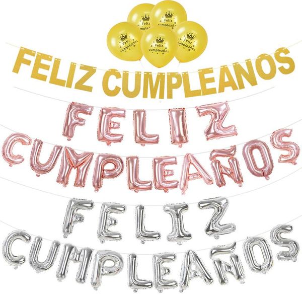 spanish happy birthday banner flag round letter feliz cumpleanos foil balloon baby shower kids birthday party decoration balloon
spanish happy birthday banner flag round letter feliz cumpleanos foil balloon baby shower kids birthday party decoration balloon