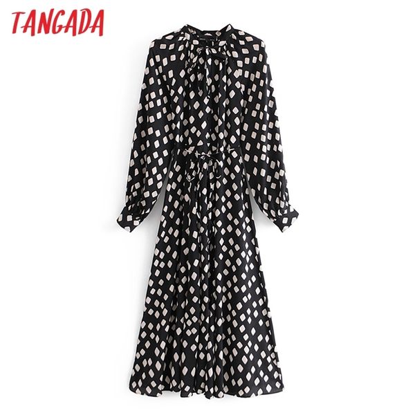 tangada 2021 spring fashion women geometry print bow tie shirt dress long sleeve office ladies midi dress with slash 210303, Black;gray
tangada 2021 spring fashion women geometry print bow tie shirt dress long sleeve office ladies midi dress with slash 210303, Black;gray
