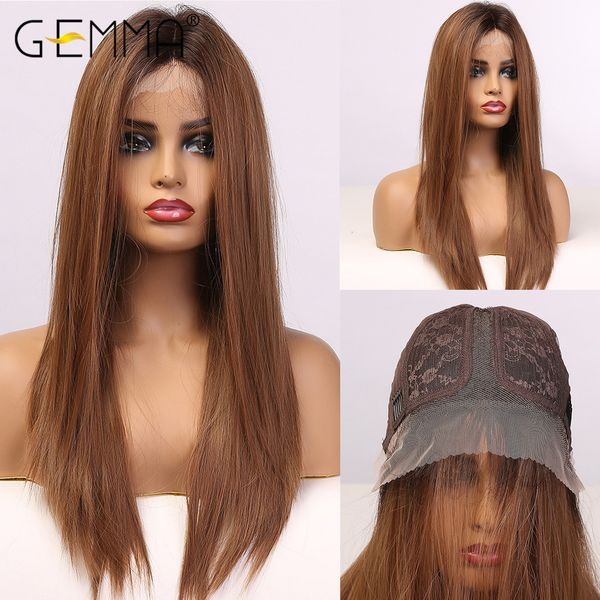 long silky straight synthetic lace part wigs for black women ombre black brown lace wigs middle part heat resistant hair
long silky straight synthetic lace part wigs for black women ombre black brown lace wigs middle part heat resistant hair