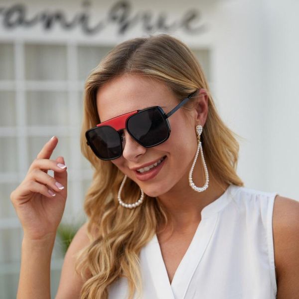 sunglasses fashion big box for men atmosphere european and american style online celebrity ins trend 2021 special, White;black
sunglasses fashion big box for men atmosphere european and american style online celebrity ins trend 2021 special, White;black
