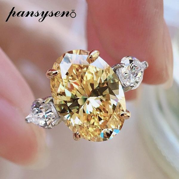 cluster rings pansysen bohemia 100% 925 sterling silver oval citrine simulated moissanite wedding engagement ring for women fine jewelry gif, Golden;silver
cluster rings pansysen bohemia 100% 925 sterling silver oval citrine simulated moissanite wedding engagement ring for women fine jewelry gif, Golden;silver
