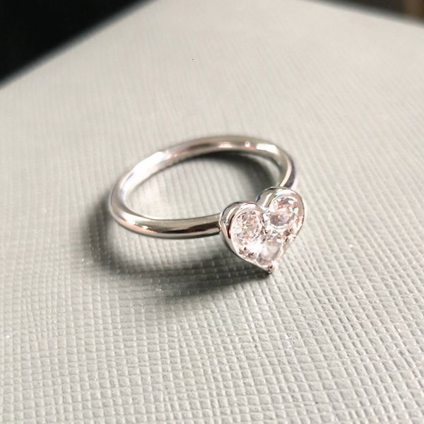 2021 new ms s925 pure sier classic heart-shaped zircon ring euramerican popularity holiday valentine's day gift ad59, Silver
2021 new ms s925 pure sier classic heart-shaped zircon ring euramerican popularity holiday valentine's day gift ad59, Silver