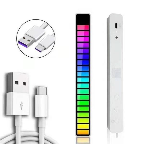 smart home control led light bar 5v1a rgb voice type-c interface 50-16khz phone app rhythm data cable
smart home control led light bar 5v1a rgb voice type-c interface 50-16khz phone app rhythm data cable