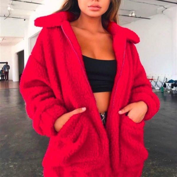 women's wool & blends 2021 spring 9 color thick jacket women autumn long sleeve solid zipper o-neck streetwear with two big pocket plus, Black
women's wool & blends 2021 spring 9 color thick jacket women autumn long sleeve solid zipper o-neck streetwear with two big pocket plus, Black