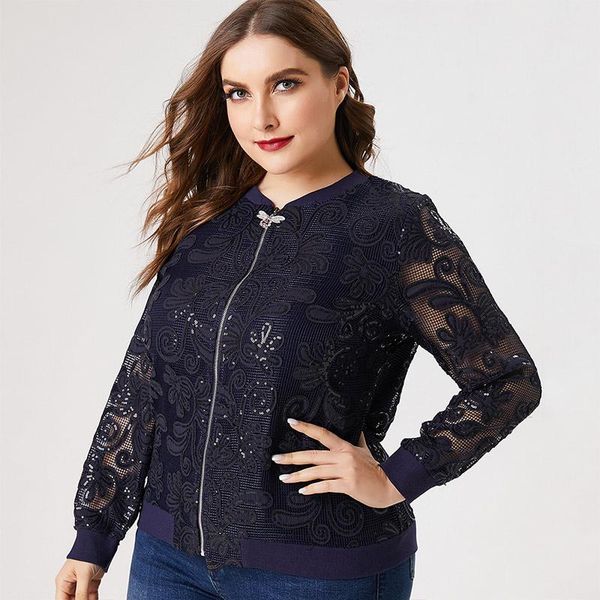 plus size outerwear & coats 2021 fall women long sleeve lace jacket fashion ladies elegant mom clothes womens retro party coat, Black
plus size outerwear & coats 2021 fall women long sleeve lace jacket fashion ladies elegant mom clothes womens retro party coat, Black