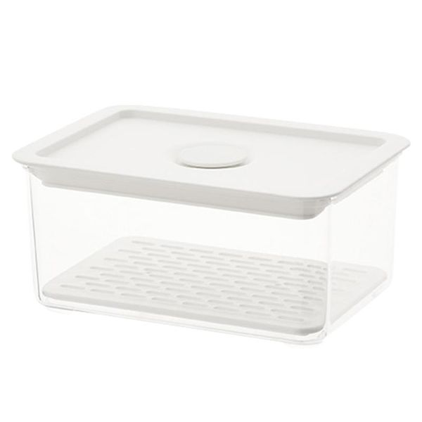 storage bottles & jars transparent crisper fresh keeping box kitchen refrigerator stackable product container with vent hole
storage bottles & jars transparent crisper fresh keeping box kitchen refrigerator stackable product container with vent hole
