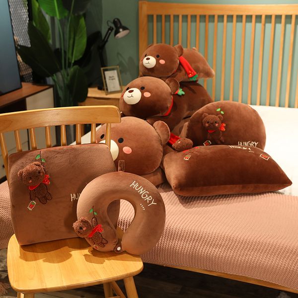 kawaii brown teddy bear u shaped pillow stuffed soft plush waist pillow sofa cushion bed home decor kids girls birthday gift
kawaii brown teddy bear u shaped pillow stuffed soft plush waist pillow sofa cushion bed home decor kids girls birthday gift