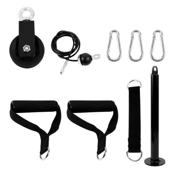 1 set of professional forearm pulley kit home gym muscle training equipment, White;red
1 set of professional forearm pulley kit home gym muscle training equipment, White;red