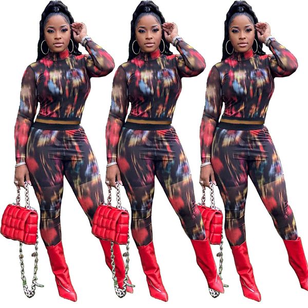 ny1017 european and american fashion women's characteristic printing long-sleeved two-piece set 2021, White
ny1017 european and american fashion women's characteristic printing long-sleeved two-piece set 2021, White