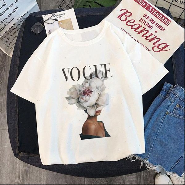 womens t shirt fashion vogue elegant pose summer harajuku short sleeved o neck t shirt female casual ladies t shirt, White
womens t shirt fashion vogue elegant pose summer harajuku short sleeved o neck t shirt female casual ladies t shirt, White