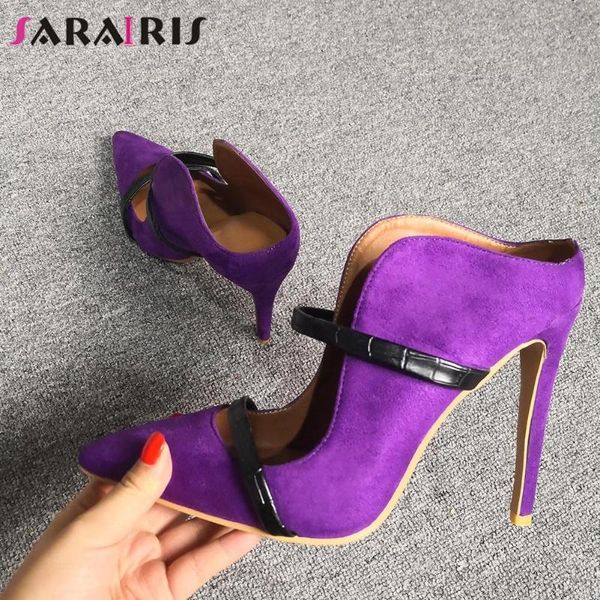 dress shoes sarairis retro girl party pumps pointed toe slip on women high heels flock brand designer woman, Black
dress shoes sarairis retro girl party pumps pointed toe slip on women high heels flock brand designer woman, Black