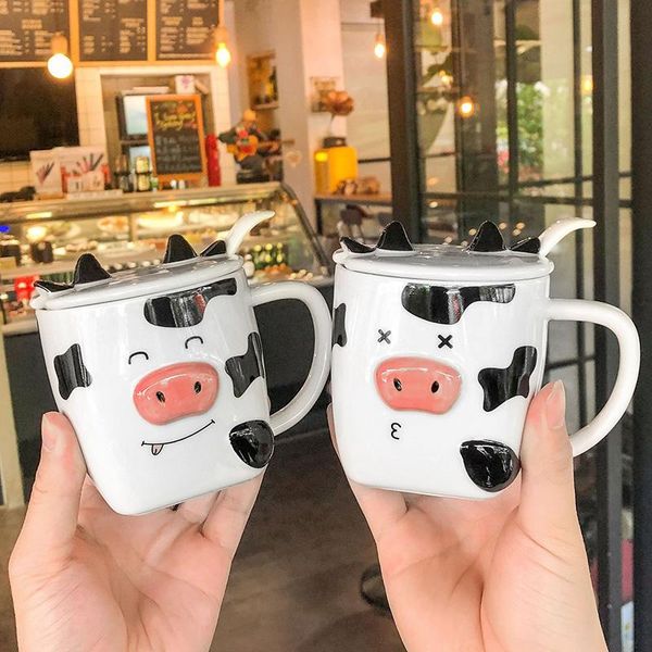 mugs super cute cow ceramics mug with spoon lid,porcelain mugs,flower tea set coffee cup,water milk drinkware gift
mugs super cute cow ceramics mug with spoon lid,porcelain mugs,flower tea set coffee cup,water milk drinkware gift