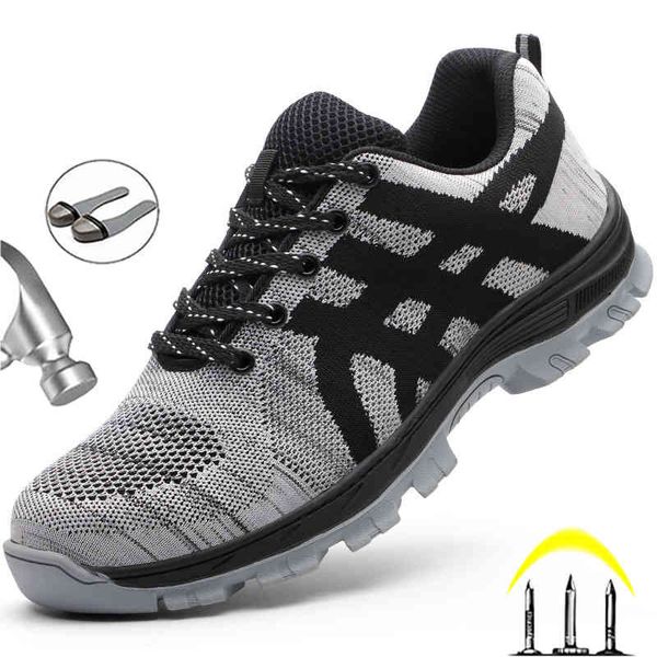 dress shoes indestructible work sneakers male safety puncture-proof construction boots men zapatos de seguridad 1eme, Black
dress shoes indestructible work sneakers male safety puncture-proof construction boots men zapatos de seguridad 1eme, Black