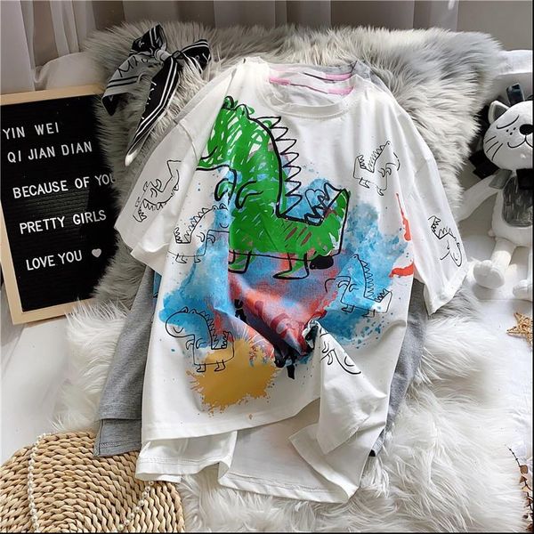 graffiti tee women short sleeve 2021 summer loose streetwear t shirt femme funny graphic casual tshirt large size, White
graffiti tee women short sleeve 2021 summer loose streetwear t shirt femme funny graphic casual tshirt large size, White