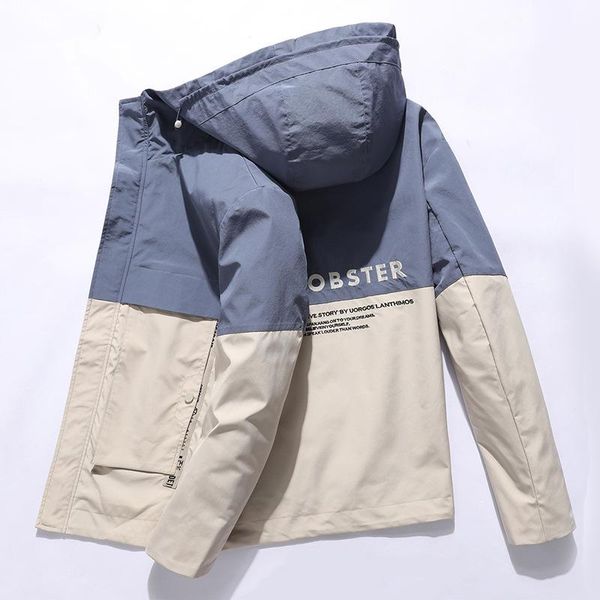 2021 spring autumn clothes men jackets casual outwear hooded coat slim parka men's fashion splicing jacket men, Black;brown
2021 spring autumn clothes men jackets casual outwear hooded coat slim parka men's fashion splicing jacket men, Black;brown