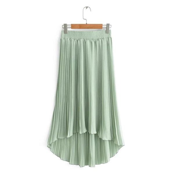 skirts summer 2021 women's es euro-american style baitao slim and tight waist pure pleated skirt half-length, Black
skirts summer 2021 women's es euro-american style baitao slim and tight waist pure pleated skirt half-length, Black