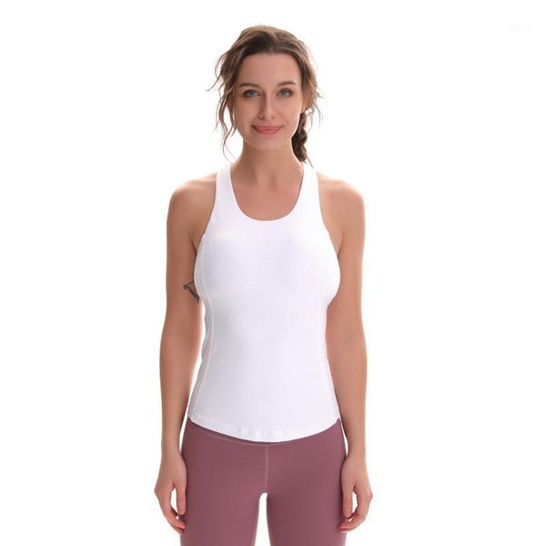 yoga vest for women high elastic nylon pure color running jacket with chest pad camisoles & tanks, Black;white
yoga vest for women high elastic nylon pure color running jacket with chest pad camisoles & tanks, Black;white